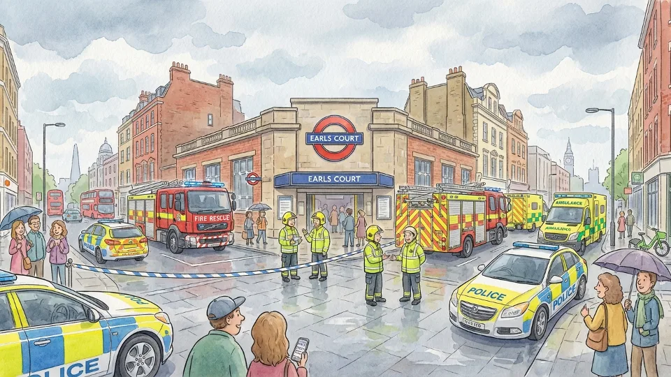 Earls Court Station Reopens After Emergency Response