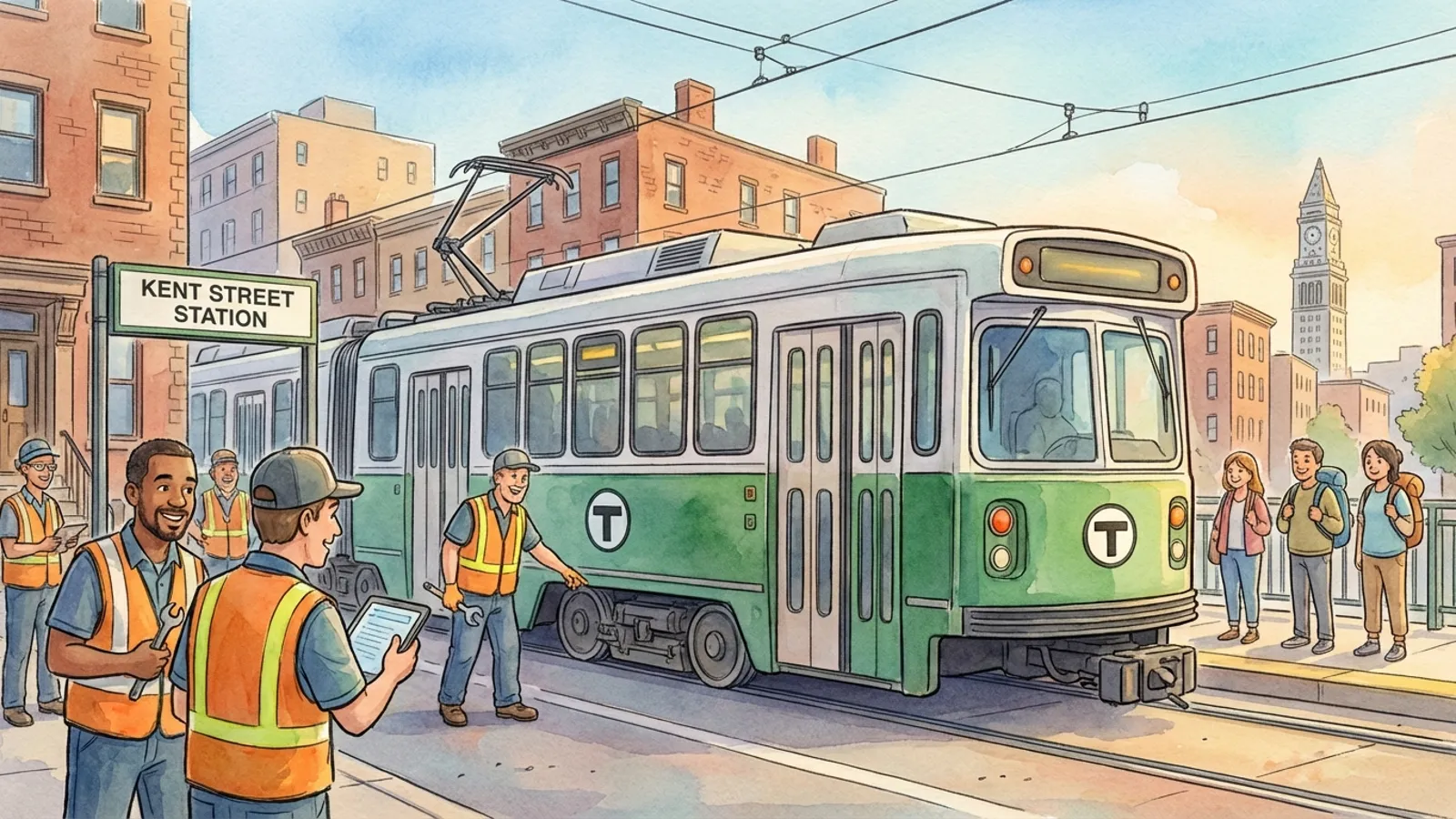 Boston Transit Adapts After Track Obstruction Cleared