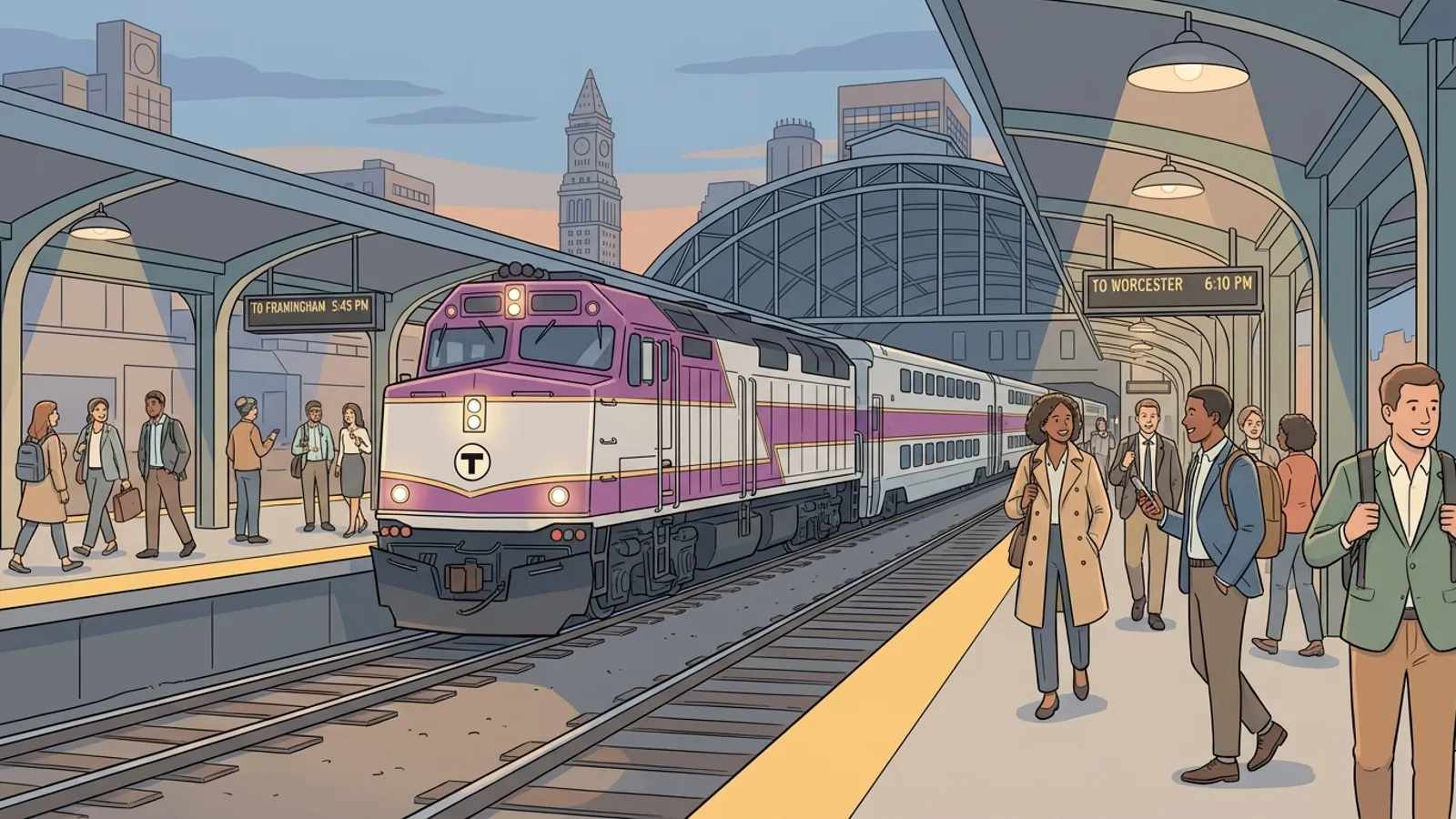 Boston MBTA Adapts Service as Riders Navigate Changes