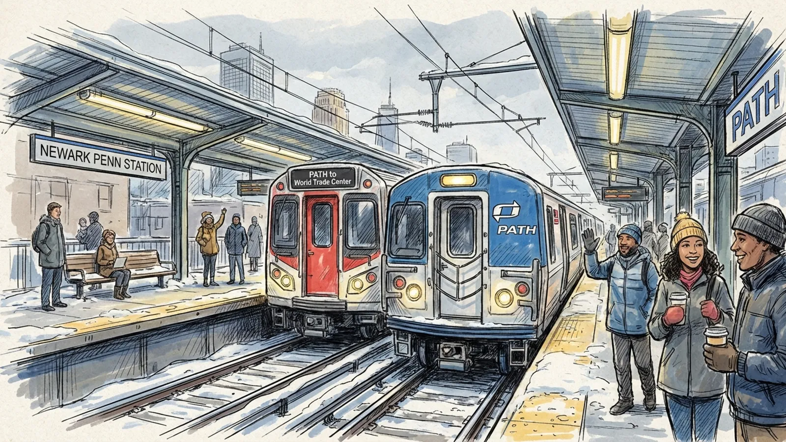 NYC PATH Works to Restore Newark-WTC Service