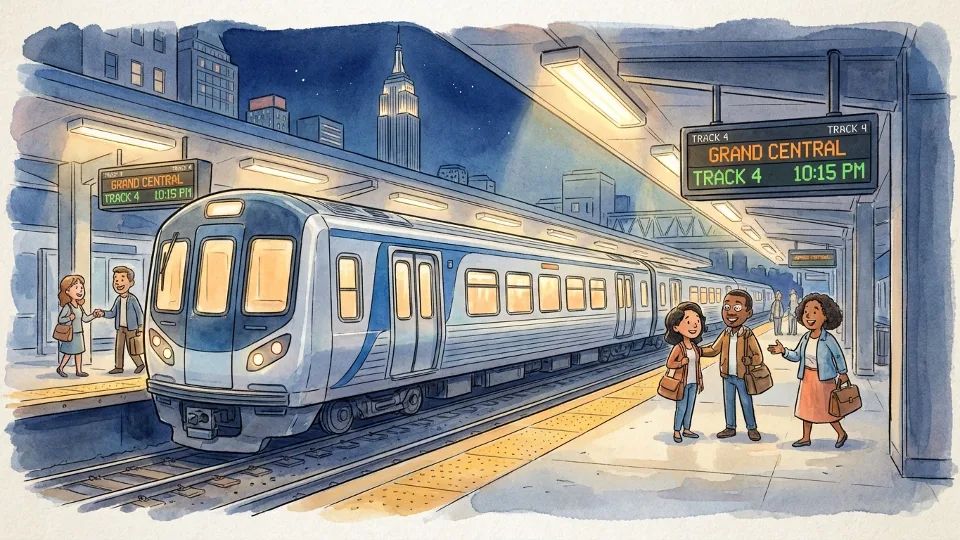 NYC Overnight Trains Adjust for Infrastructure Progress