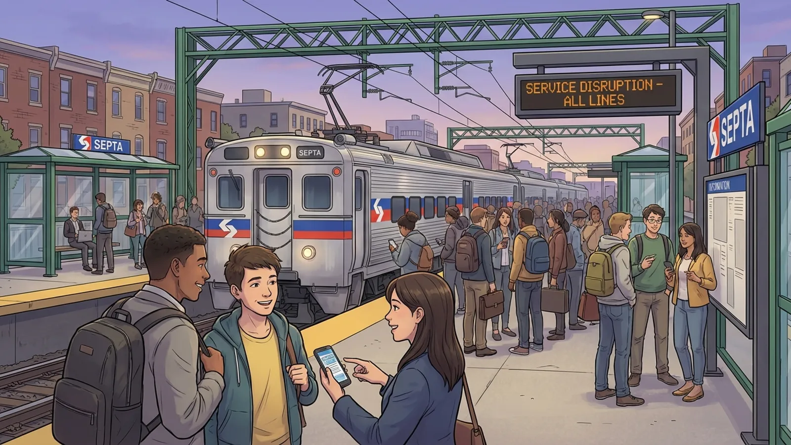 Philadelphia SEPTA Adapts Service to Keep Riders Moving