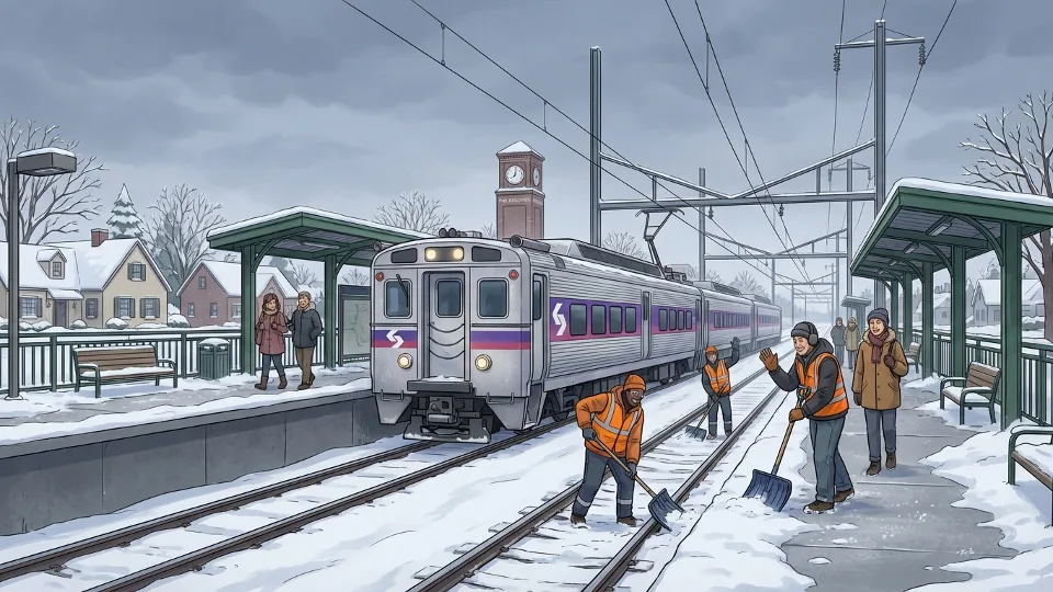 Philadelphia Transit Adapts After Weekend Snow
