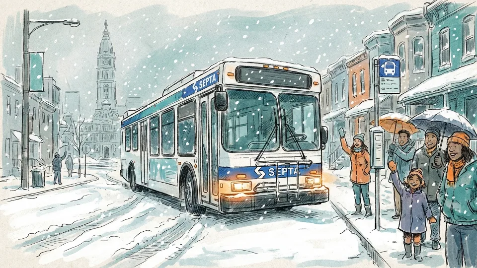 Philadelphia Transit Adapts to Major Snowstorm