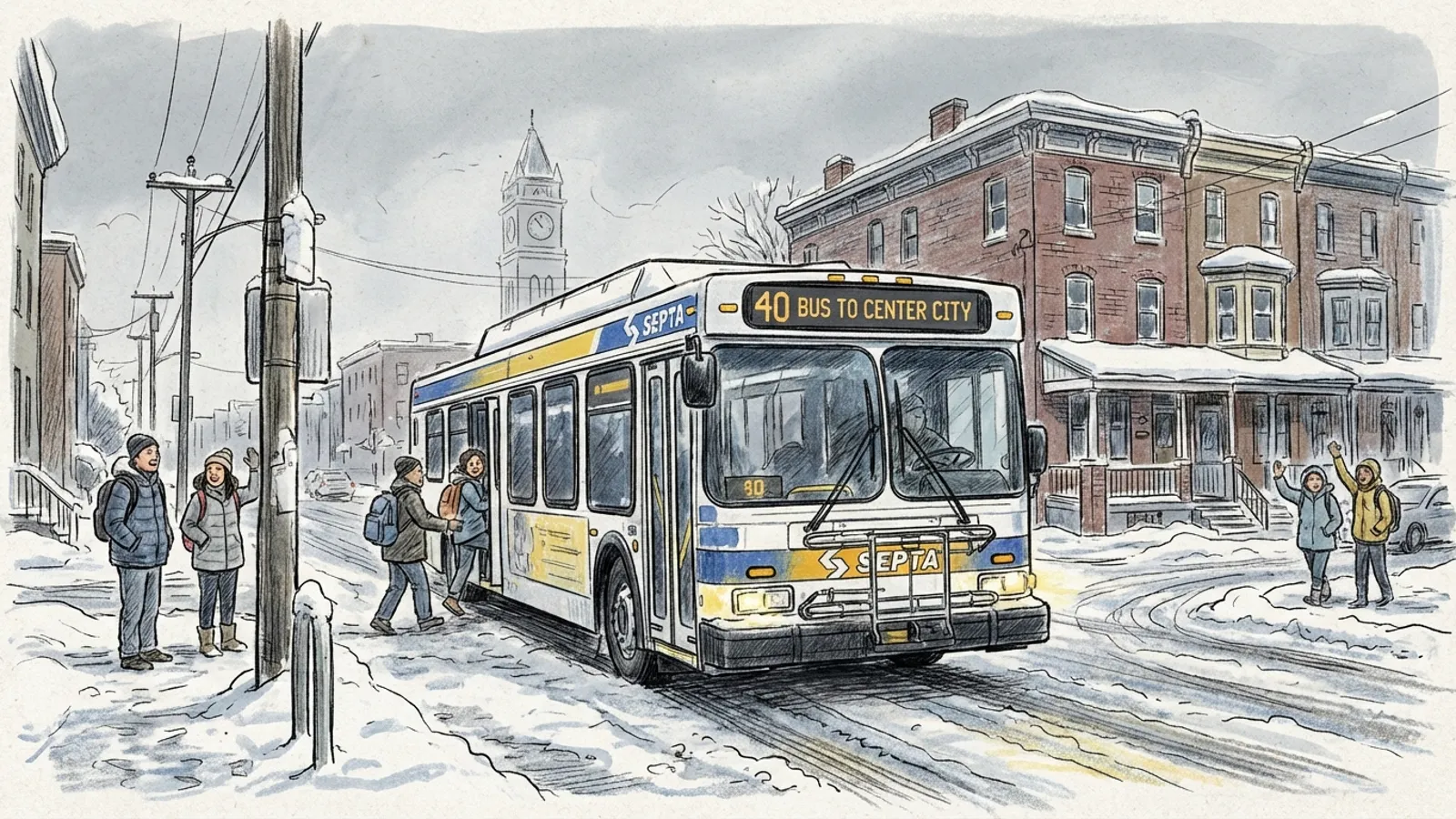 Philadelphia SEPTA Restores Service After Historic Snow