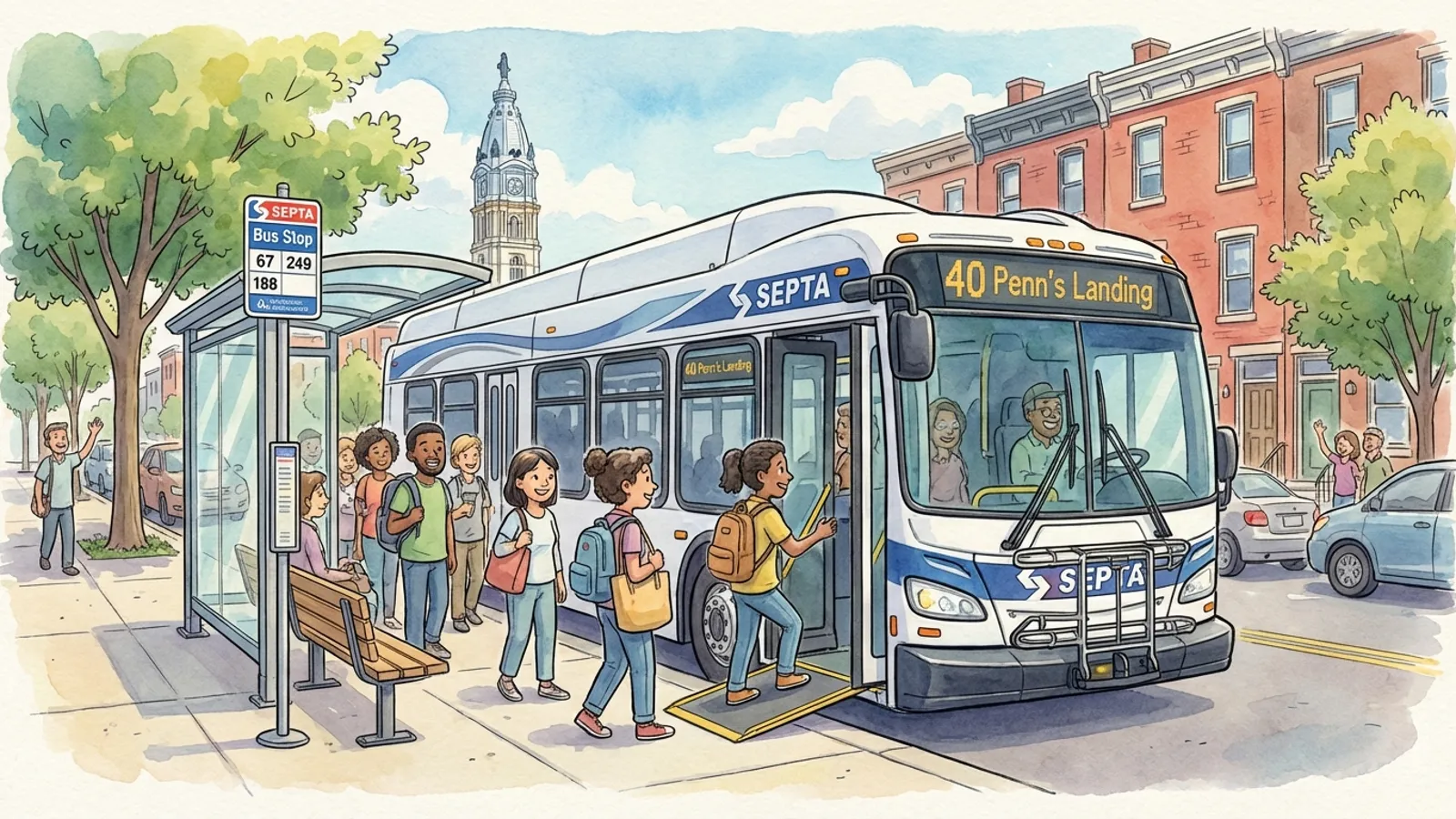 Philadelphia Transit Gets New Buses in $2B Federal Push
