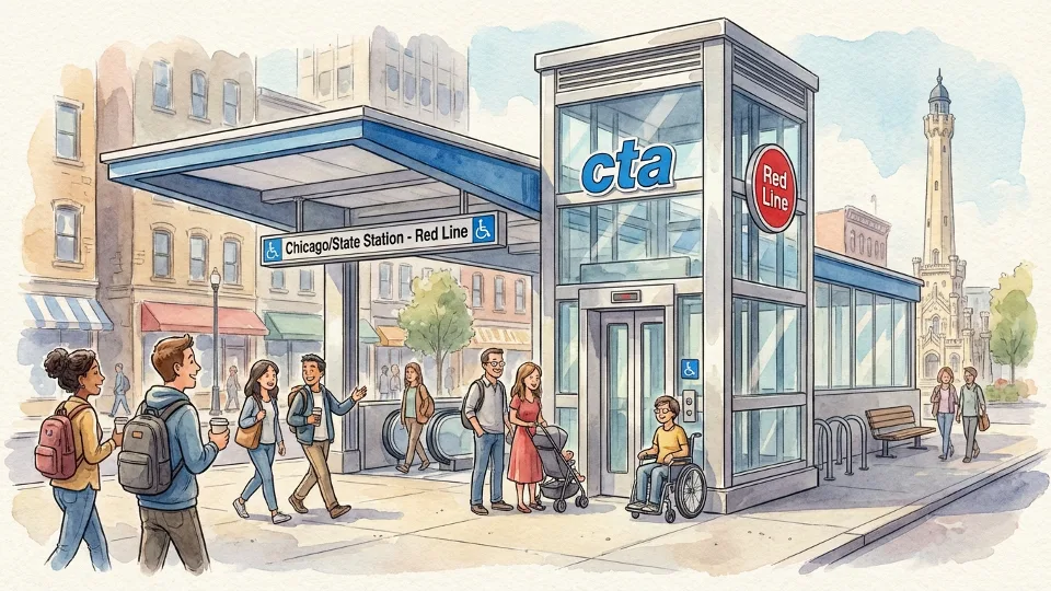 Chicago Red Line Elevator Down — CTA Working to Restore Access