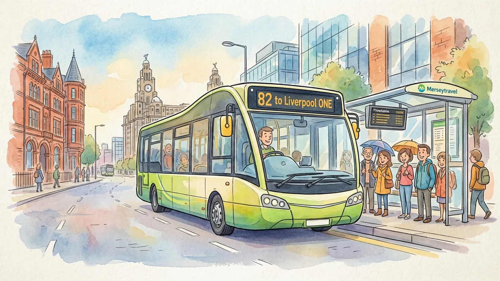 North West Bus Routes Evolve February 1