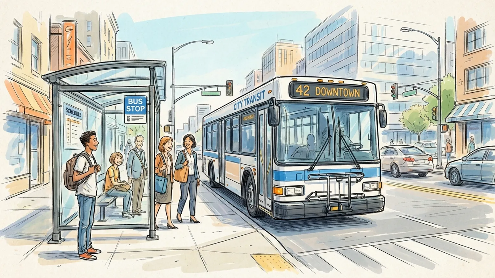 North West Service 320 Returns to Regular Route