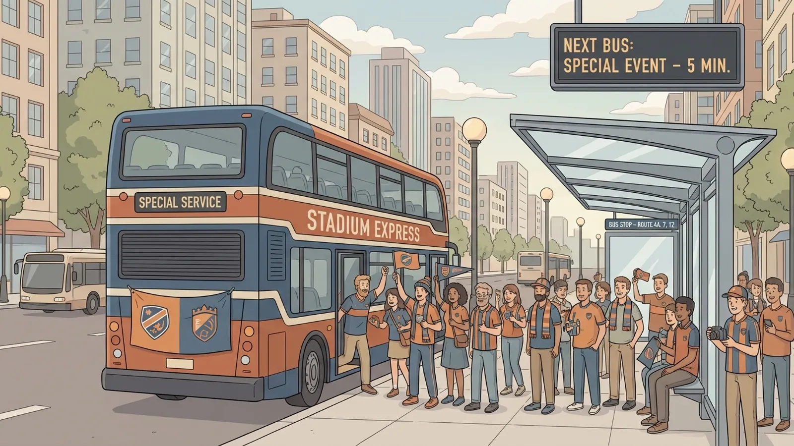 North West Match Day Transit Helps Fans Reach Stadium