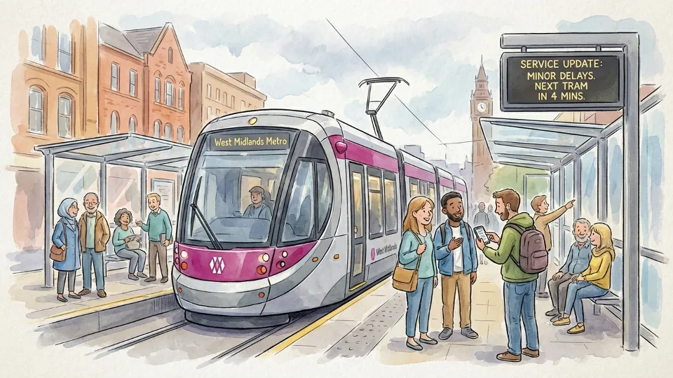 West Midlands Metro Adapts to Service Challenges
