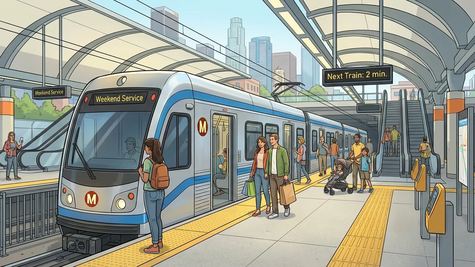 LA Metro Expands Weekend Service for Cultural Events