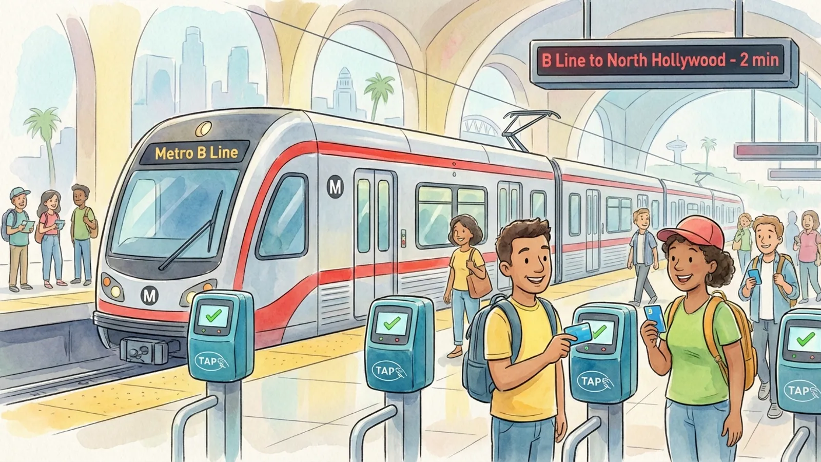 LA Metro Expands TAP-to-Exit to Union Station
