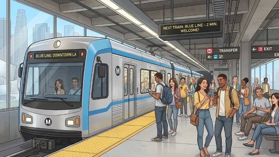 Greater Los Angeles Metro Hits 1M Daily Riders