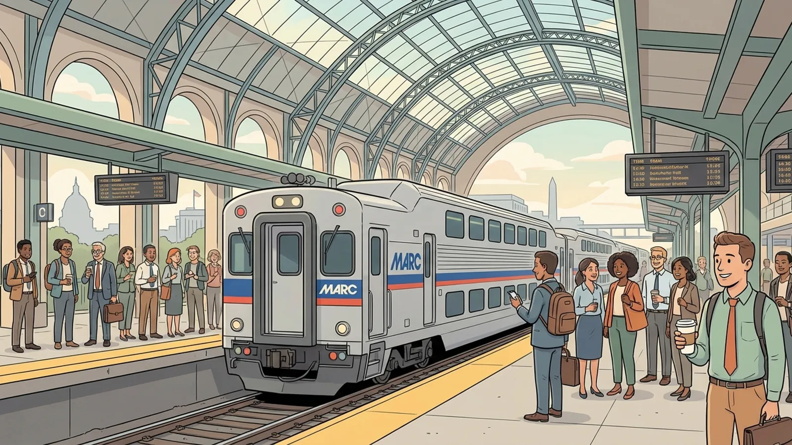 MARC Adapts Service Tuesday — Plan Your Route