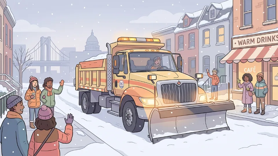 DC Metro Crews Help Clear City Streets This Winter