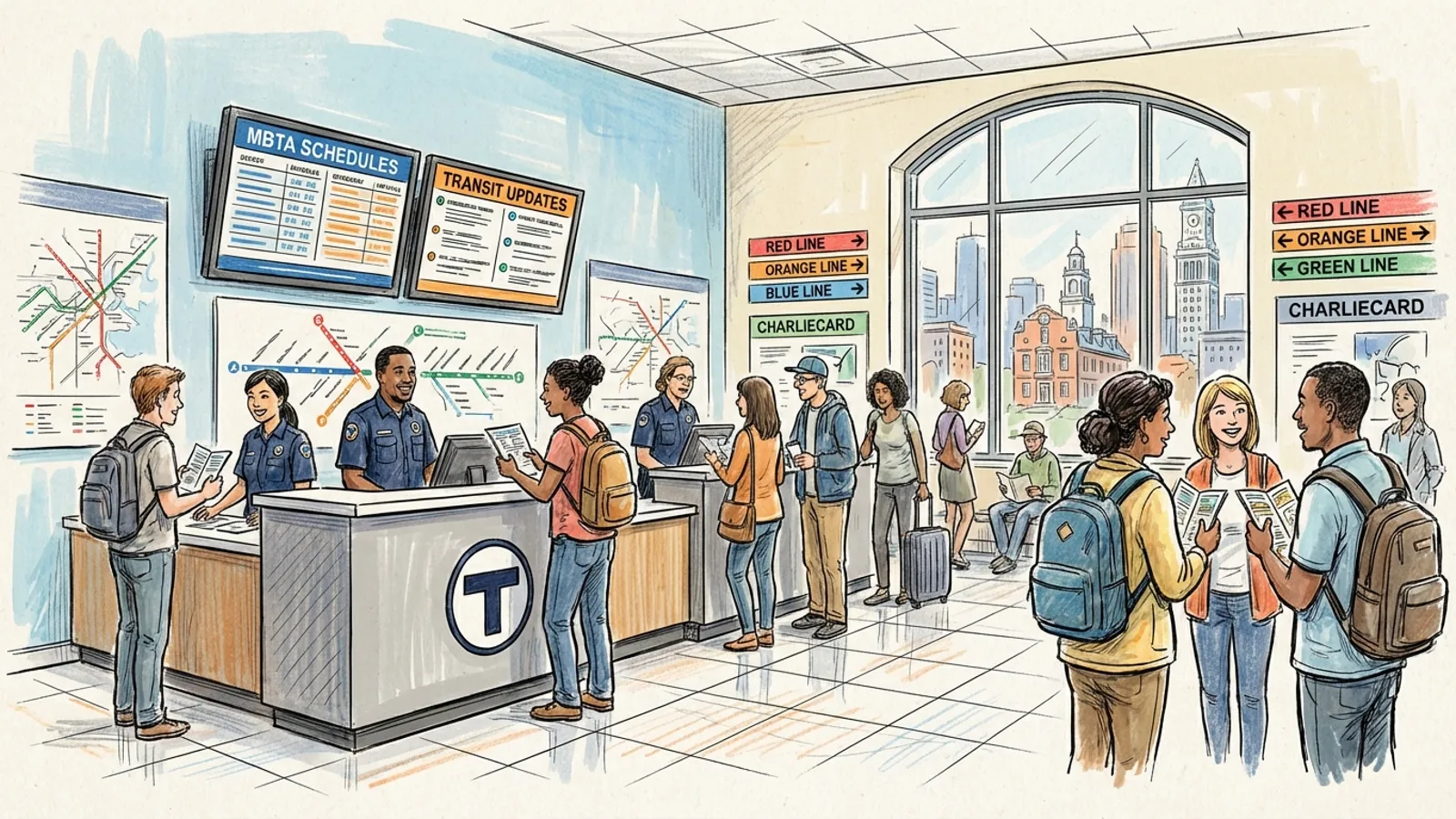 Boston Info Center Reopens 5 a.m. After Routine Closure