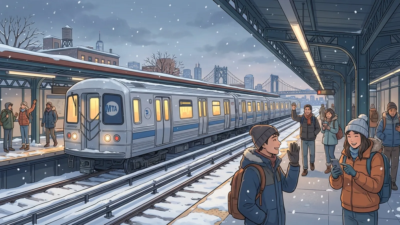 NYC MTA Preps for Storm — Safety First This Weekend