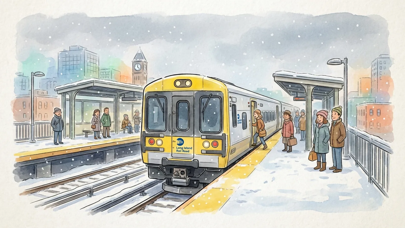 NYC LIRR Bounces Back After Winter Storm