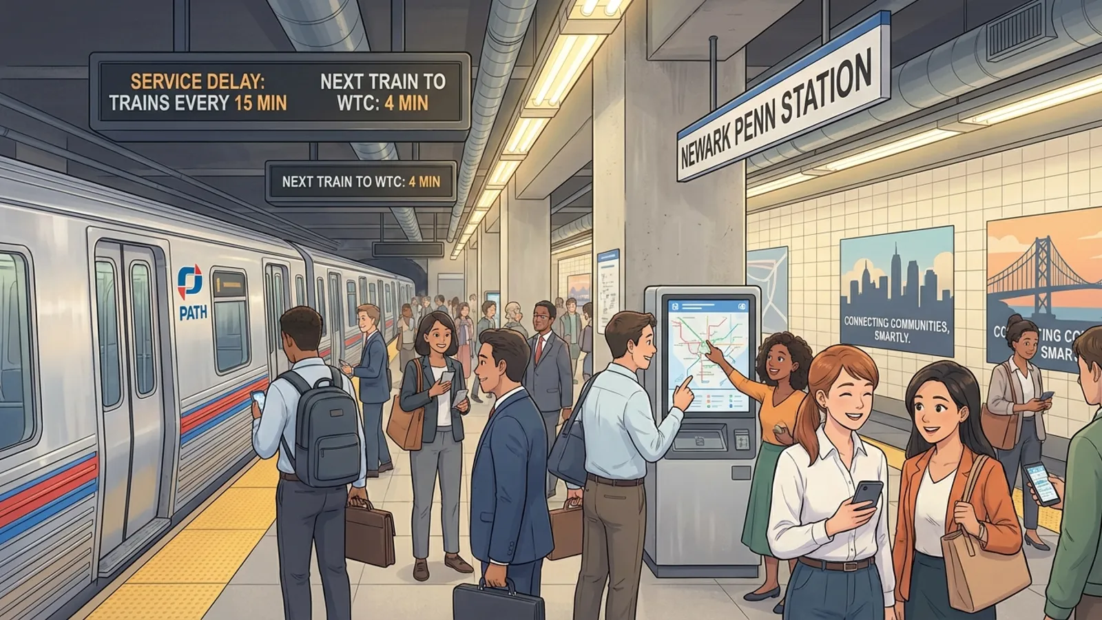 NYC PATH Signal Issue Fixed — Service Recovering