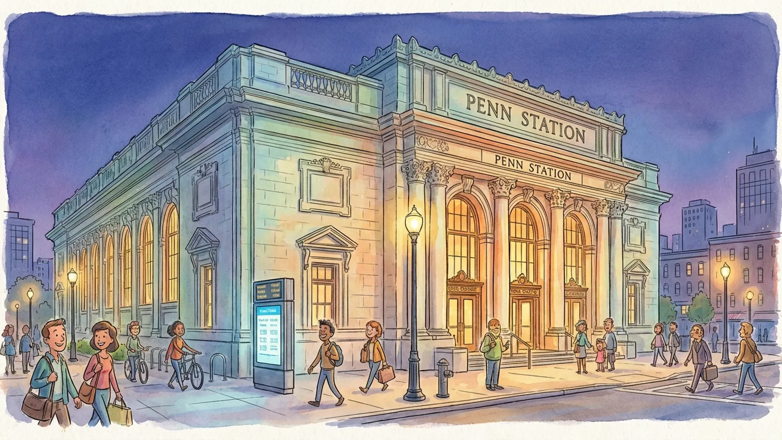 Newark Penn Station Nightly Cleaning Keeps Hub Running