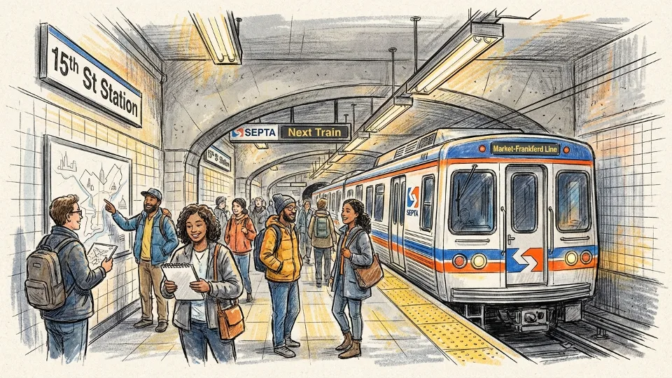 Philadelphia Train Skips Stops to Restore Service