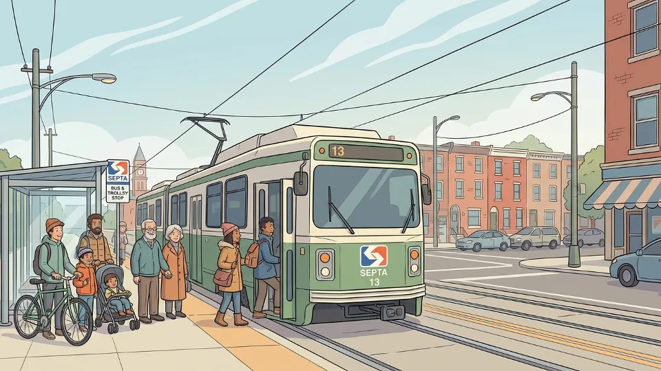 Philadelphia Transit Adapts to Chester Avenue Blockage