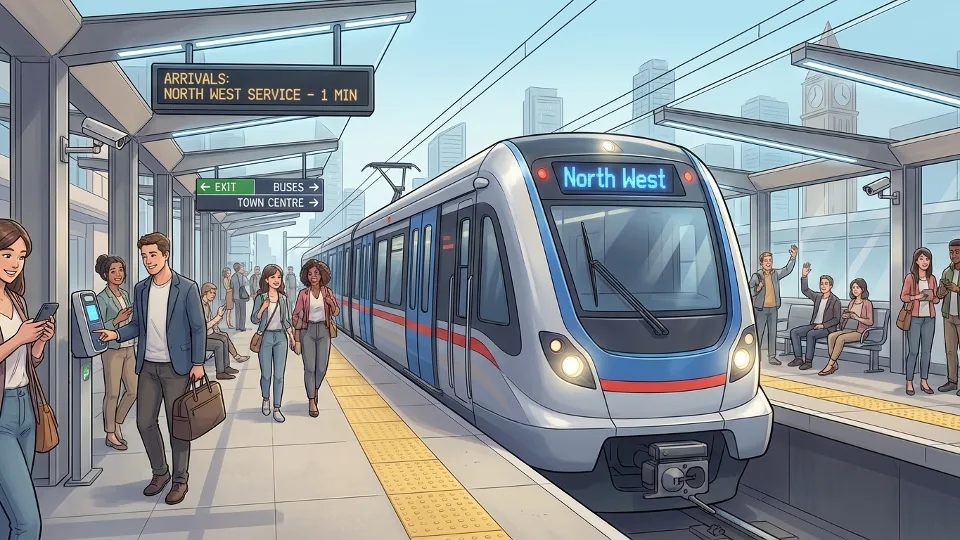 North West Metro Returns to Normal Service