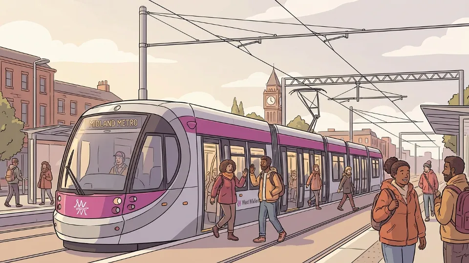 West Midlands Trams Adapt to Power Line Repairs