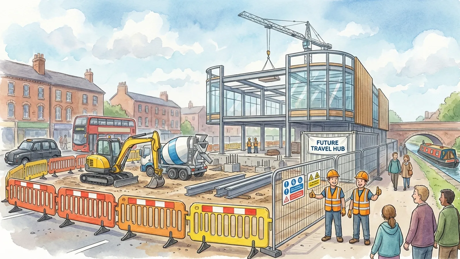 West Midlands Builds New Dudley Transit Hub