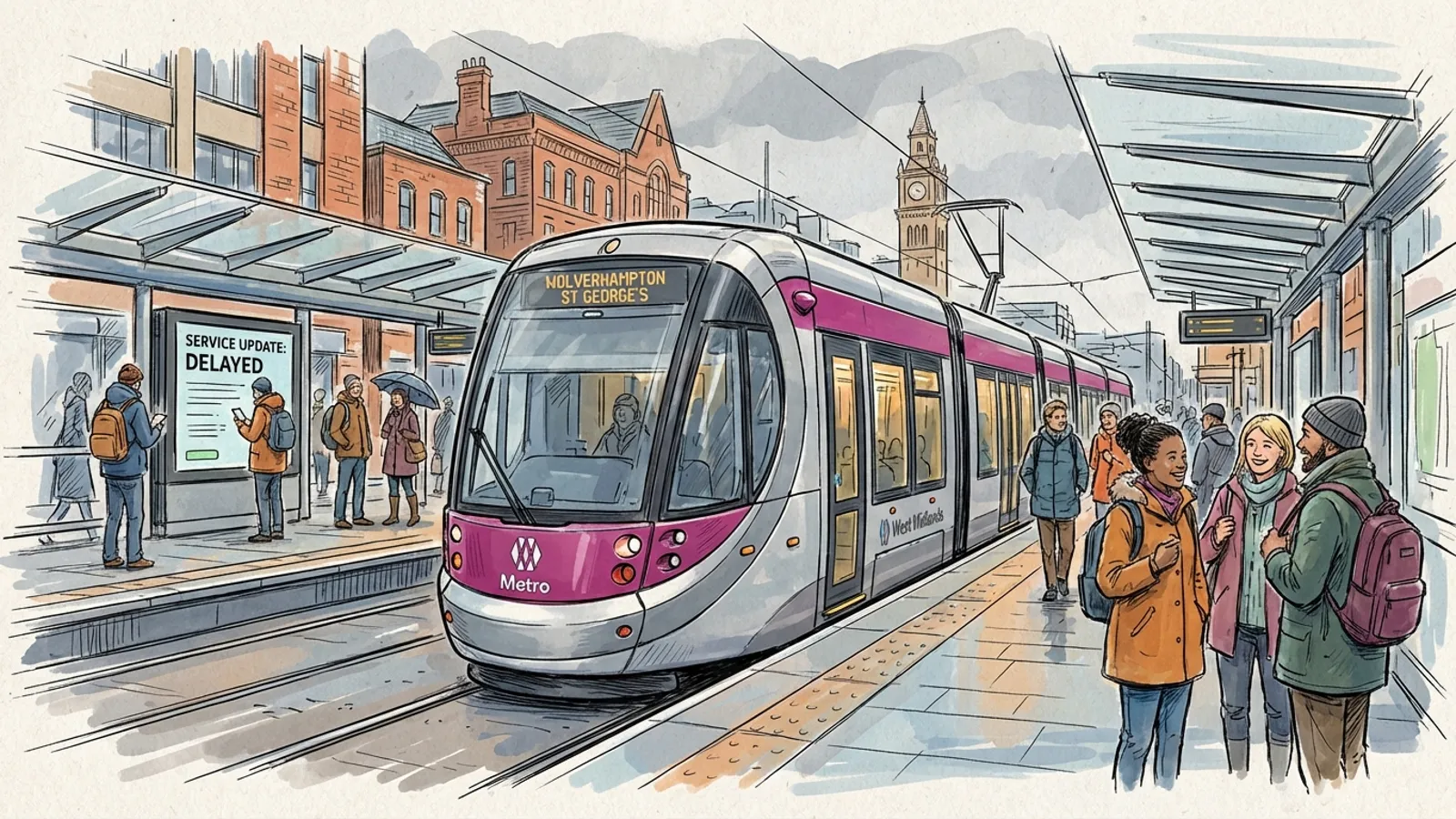 West Midlands Tram Adapts After Police Incident