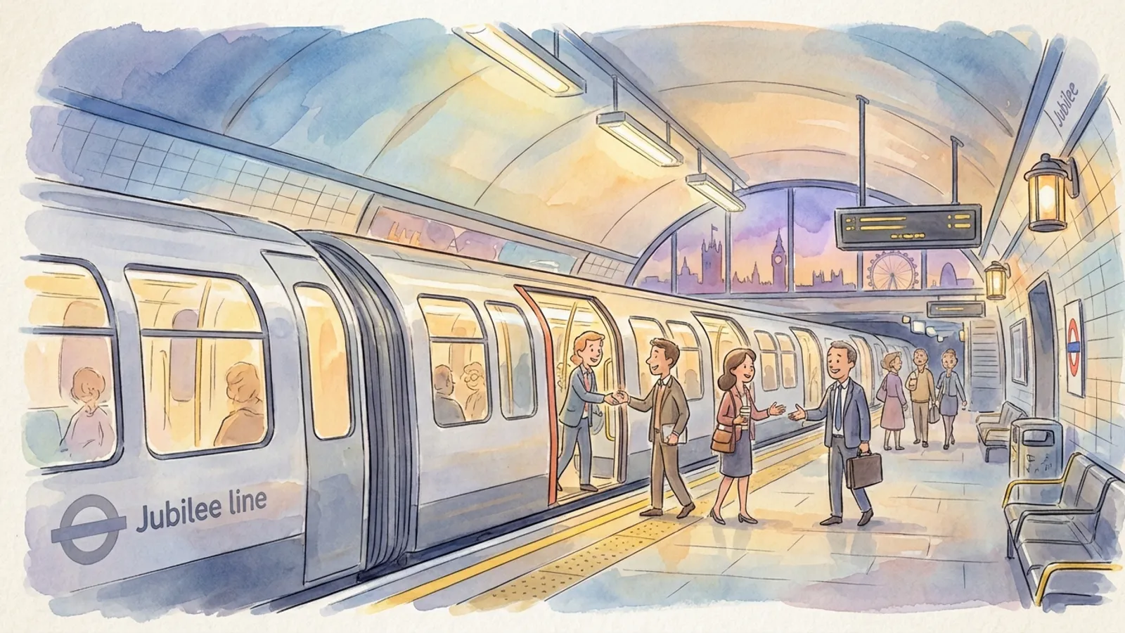 Jubilee Line Expands 24-Hour Weekend Service