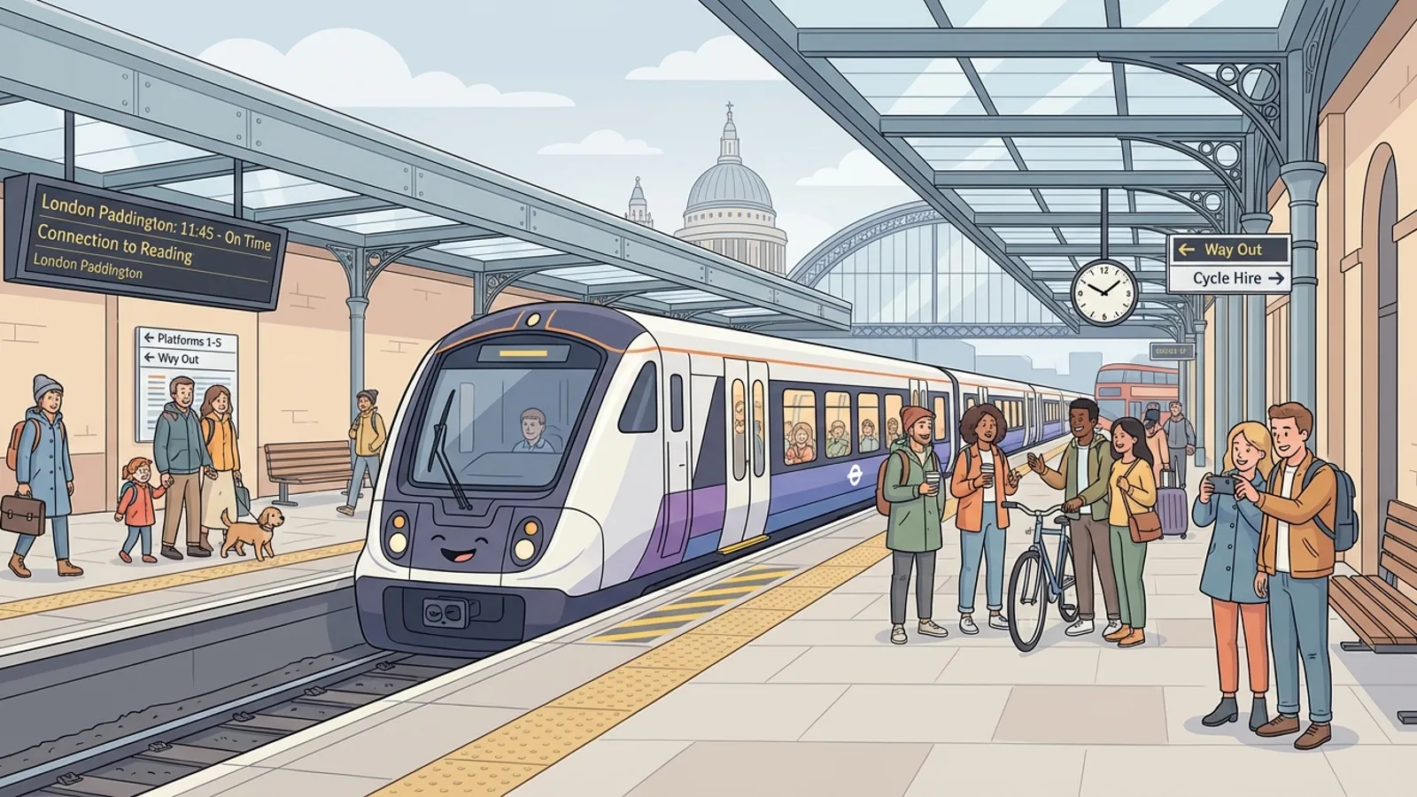 London Rail Adapts as Weather Tests Network