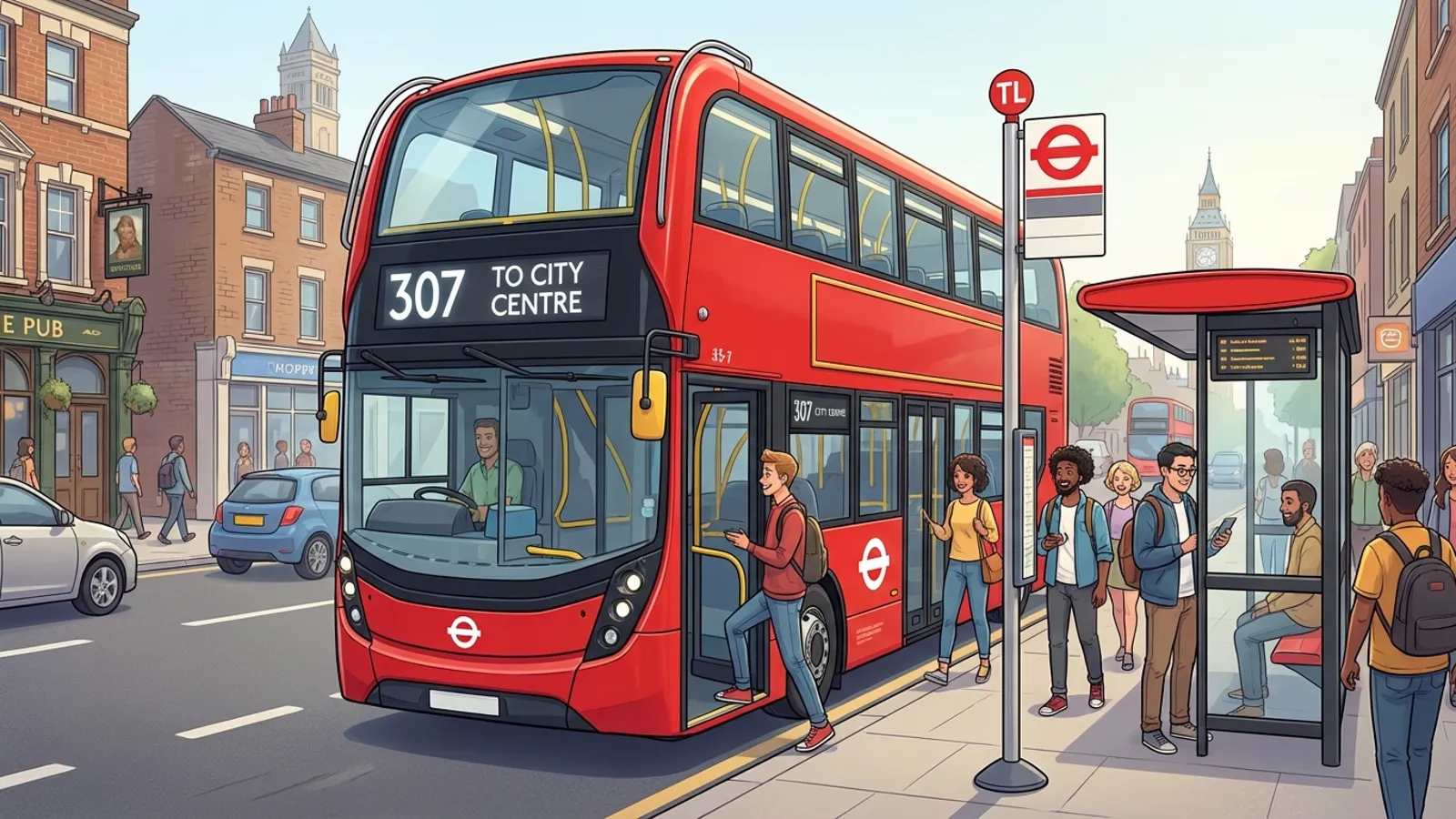 London Route 307 Runs Smoothly, Feedback Improves Service