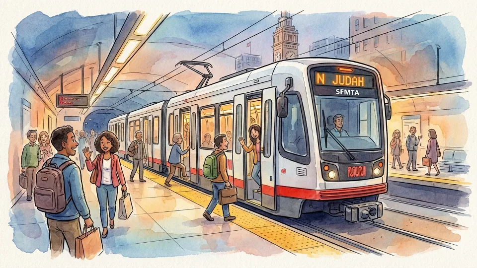 SF Transit Adapts for Super Bowl Week
