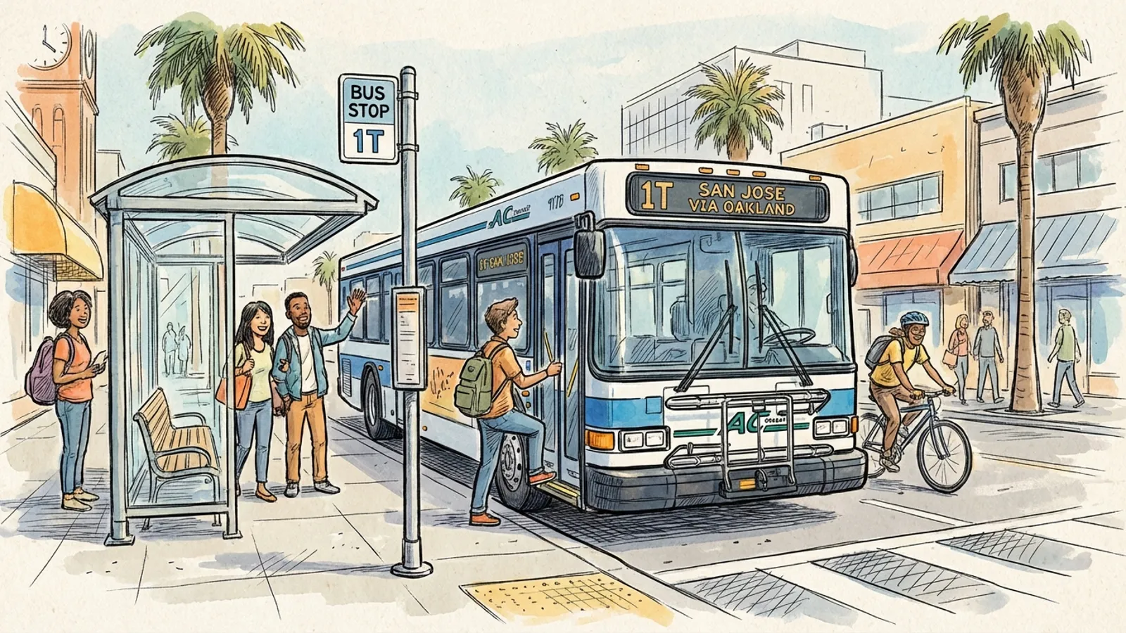 SF Line 1T Adapts Service, Riders Find New Options