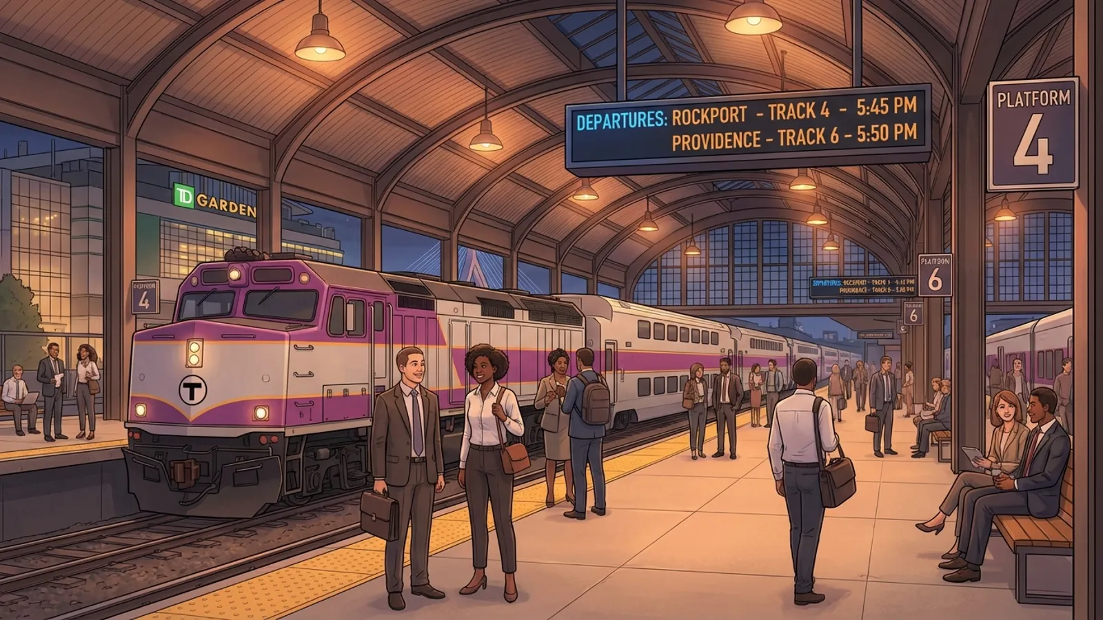 Boston Train Cancelled — But Riders Have Options