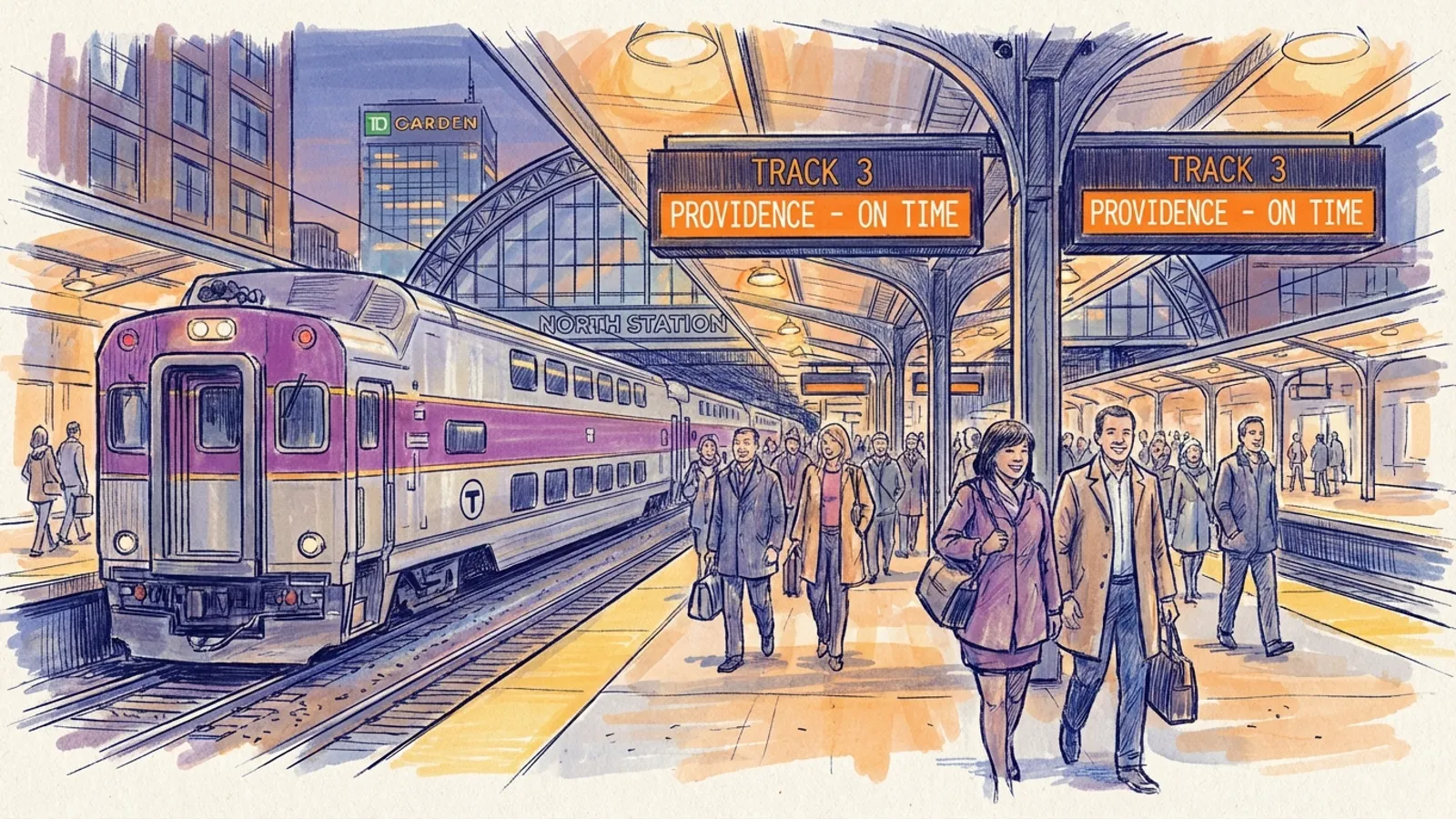 Boston Train Cancelled — Alternative Service Ready