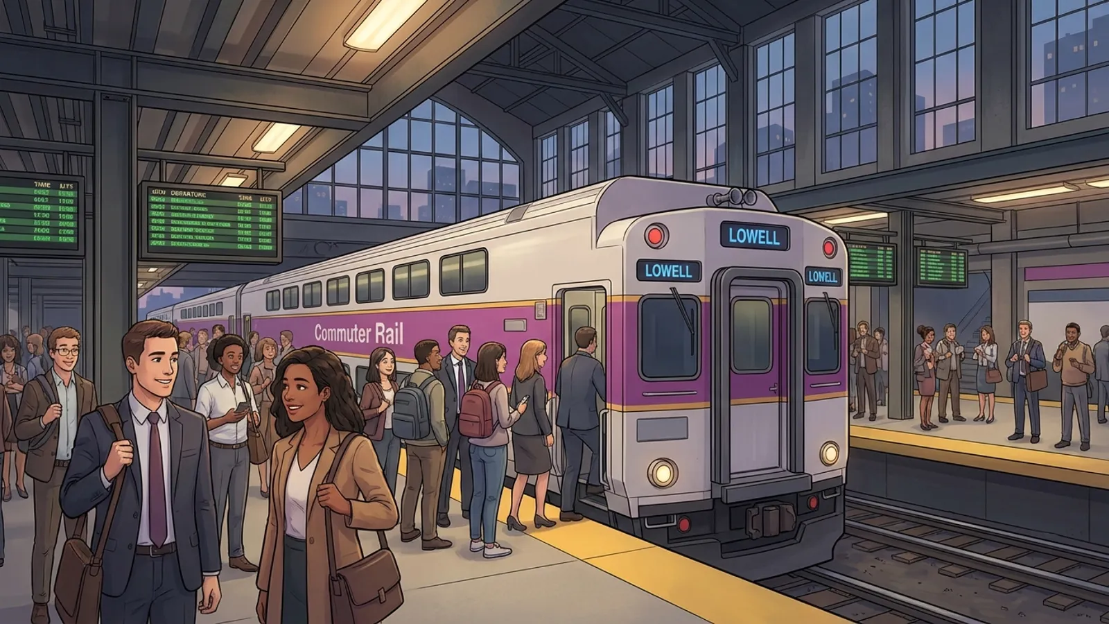 Boston Train Cancelled — But Riders Have Options