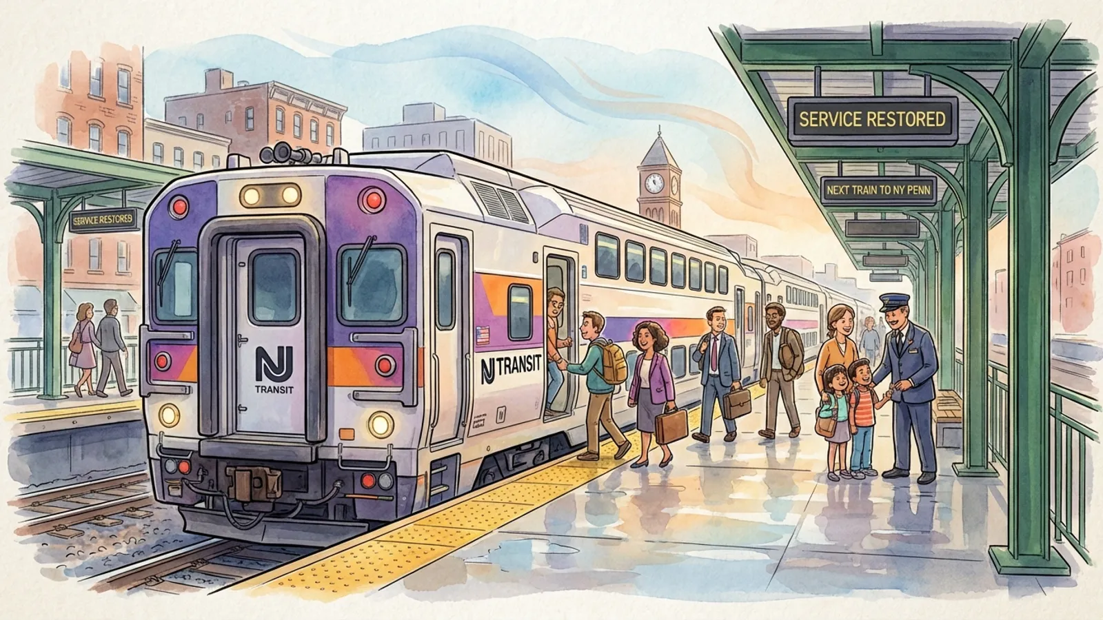 NYC-NJ Transit Restores Service, System Stabilizing