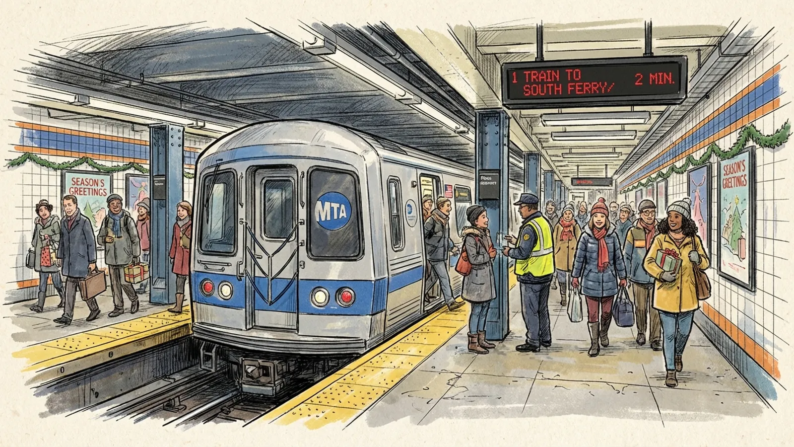 NYC Transit Adapts Service for MLK Day Travel