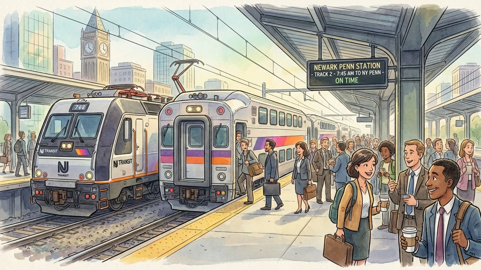 NJ Transit Returns to Full Weekday Service