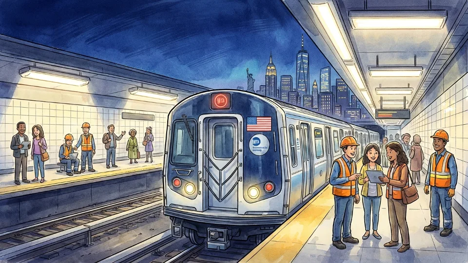 NYC Overnight Trains Adapt to Maintenance Needs