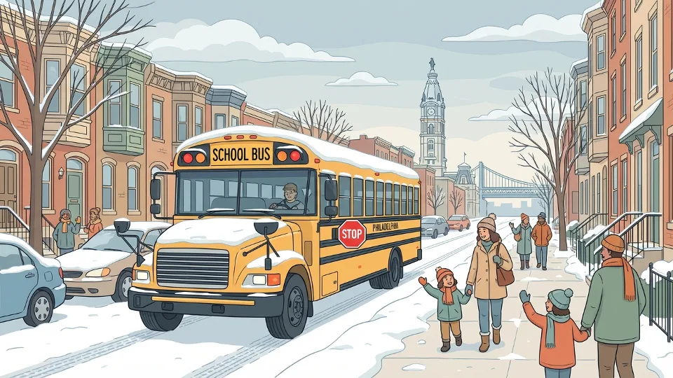 Philadelphia Schools Adapt After Snow Disruption