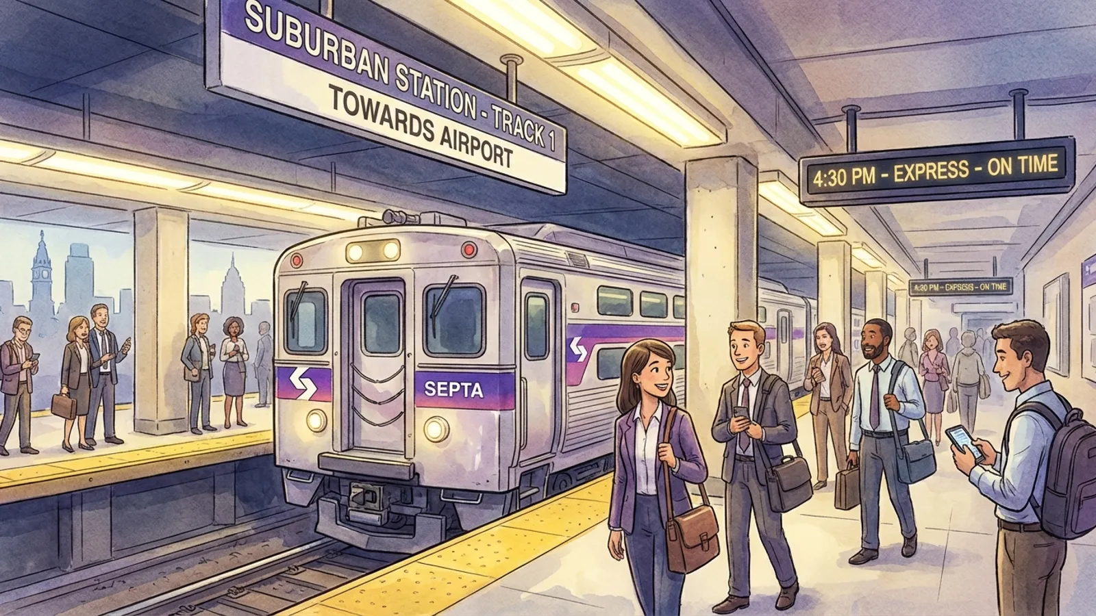 Philadelphia Rail Adapts After Switch Repairs