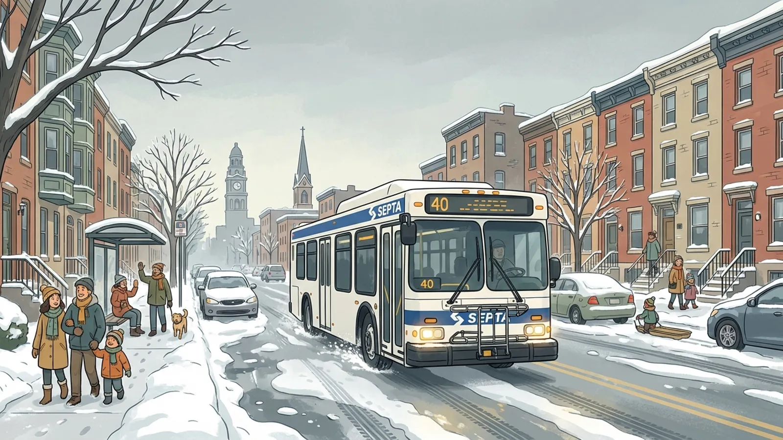 Philadelphia Snow Emergency Ends, Transit Resumes