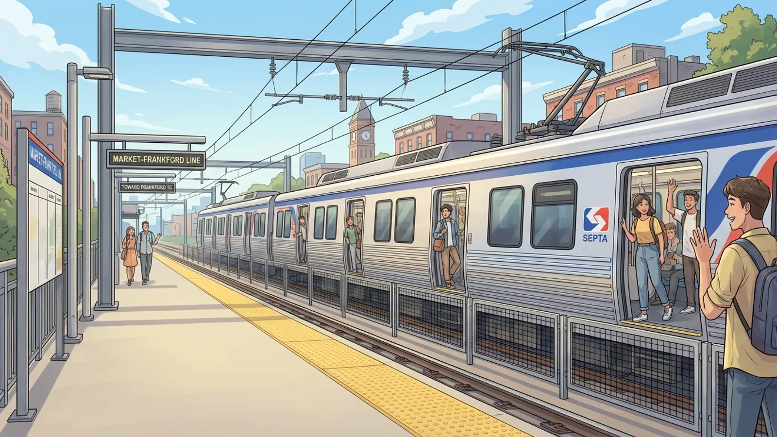 Philadelphia D2 Line Recovers After Track Incident