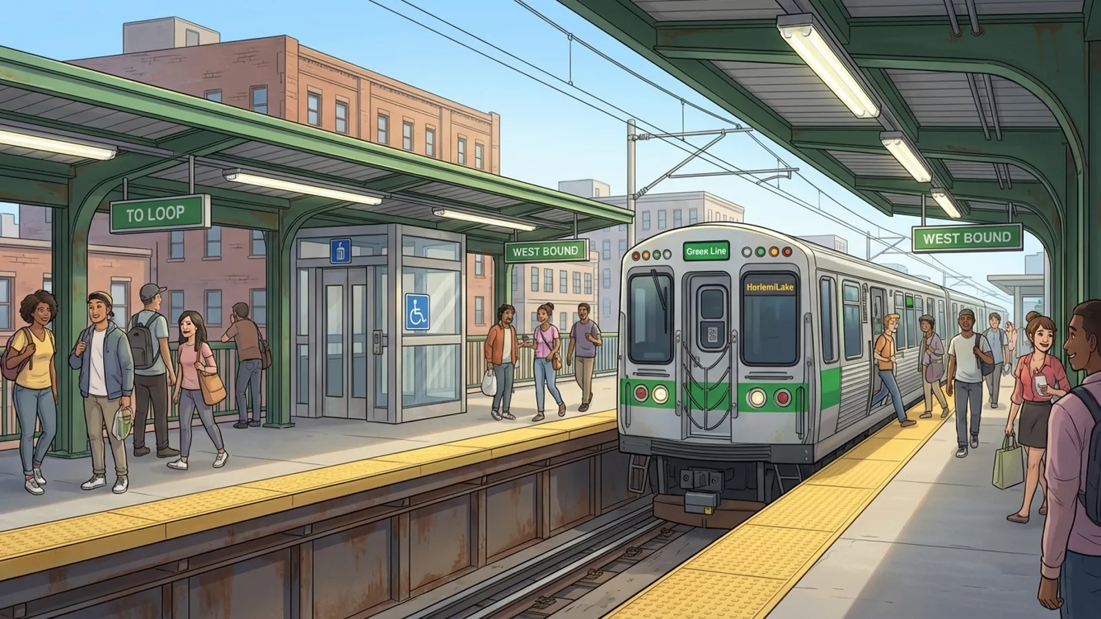 Chicago CTA Working to Restore 35th Station Access