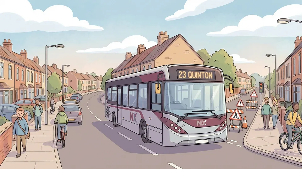 West Midlands Adapts Routes During Quinton Repairs