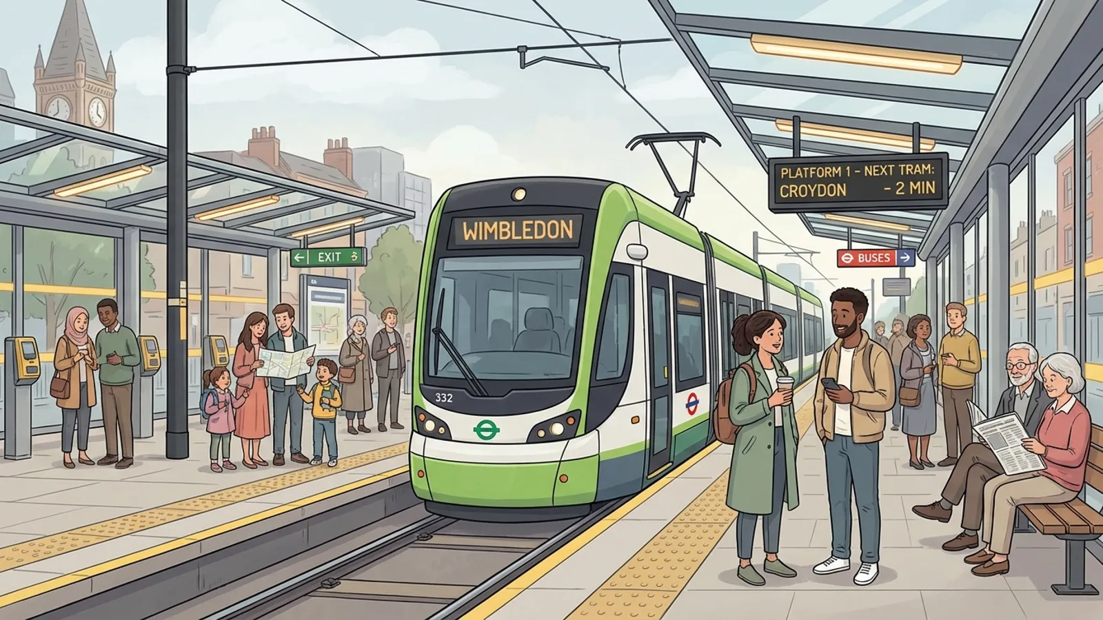 London Trams Pause — But Upgrades Could Improve Service